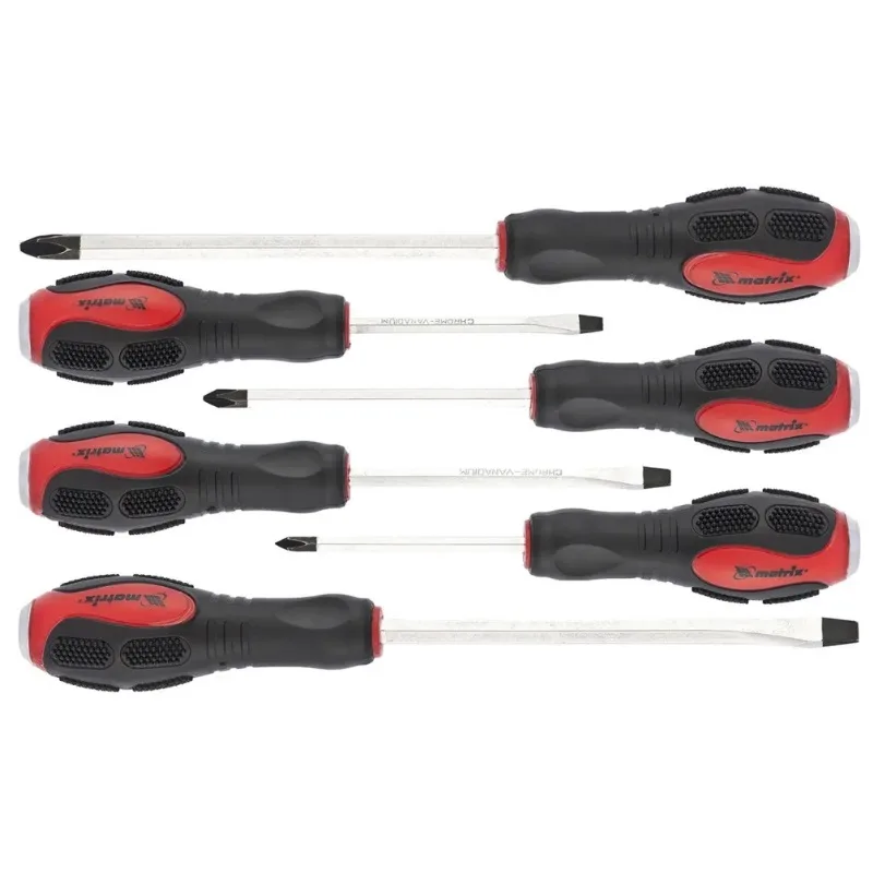 Набор отверток ударных (6шт) MATRIX 19120