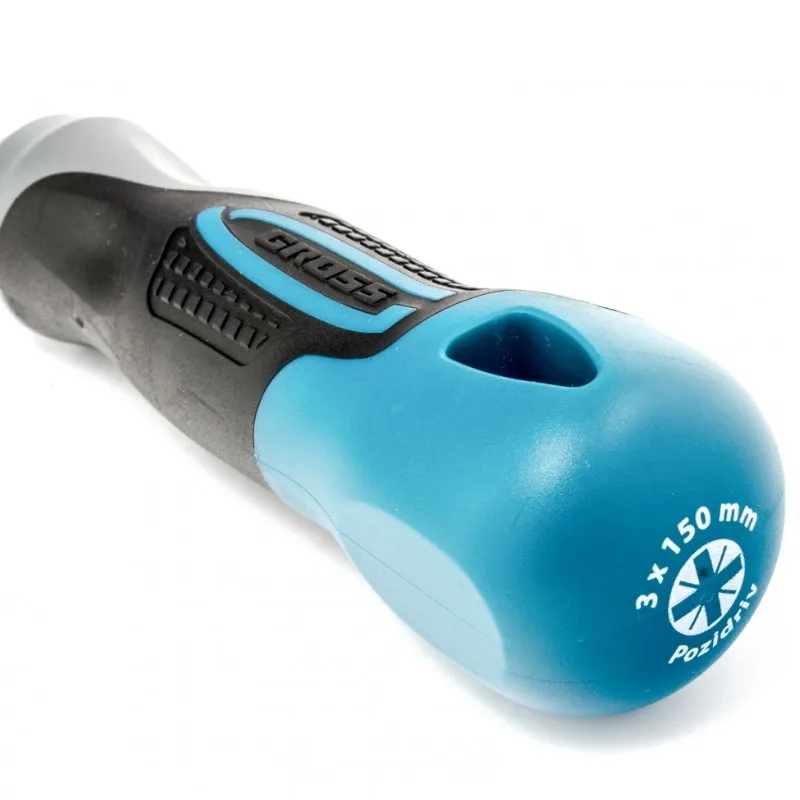 Отвертка PZ3*150мм S2 3-комп. ручка GROSS 12163