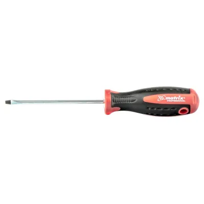 Отвертка Profi SL4,0*100мм S2 двухкомп. рукоятка Matrix 11810