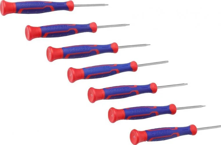 Набор прецизионных отверток 7шт. CR-V TORX, WORKPRO WP200510