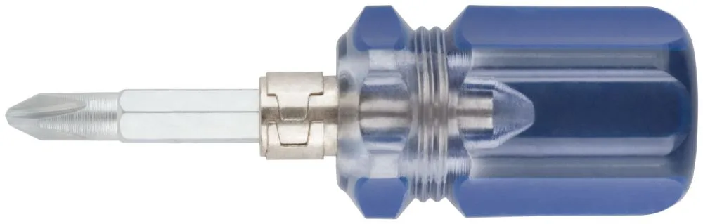 Отвертка с переставным жалом пласт ручка 6*32 мм (PH2/SL6) FIT 56205M