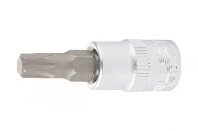 Головка с битой вставкой PZ1, квадрат 1/4"", CrV// Stels 13814