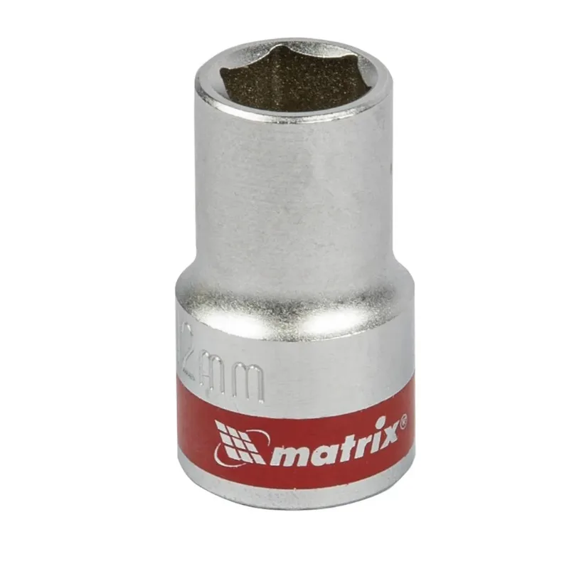 Головка торцевая 12мм 6-гр 1/2" MATRIX 13112