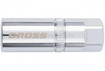 Головка свечная торцевая 21мм 1/2" 12-гран под квадрат GROSS 13189