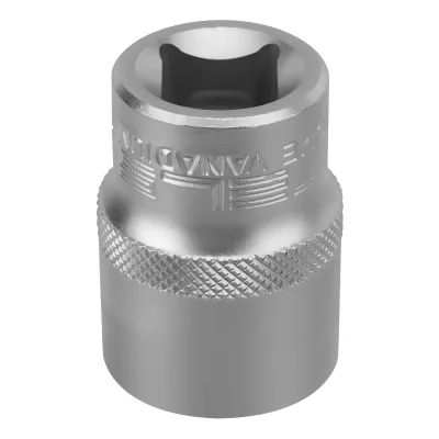 Головка торцевая 21мм 1/2" 6-гранная, CrV, под квадрат STELS 13832