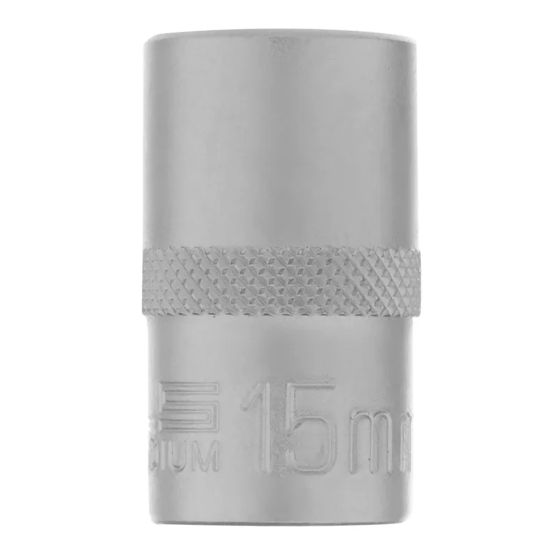 Головка торцевая 15мм 1/2"6-гранная, под квадрат STELS 13826