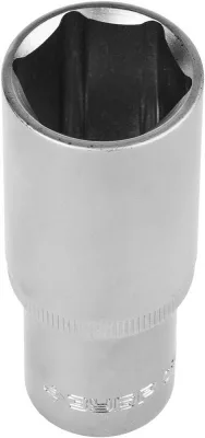 Головка торцовая 24мм 1/2" удлиненная Cr-V ЗУБР 27726-24