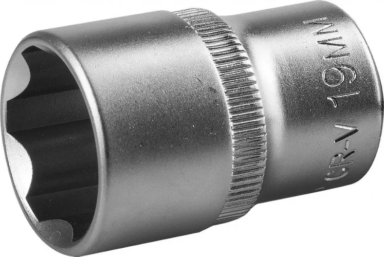 Головка торцевая 1/2"-19мм ЗУБР 27725-19