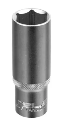 Головка торцевая 21мм удлиненная 6-гр CrV 1/2" STELS 13882