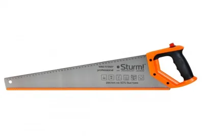 Ножовка по дереву с карандашом Sturm 3D 550мм 7-8зуб 1060-11-5507
