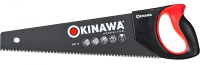 Ножовка по дереву 400мм с antistick покрытием OKINAWA 2021-16
