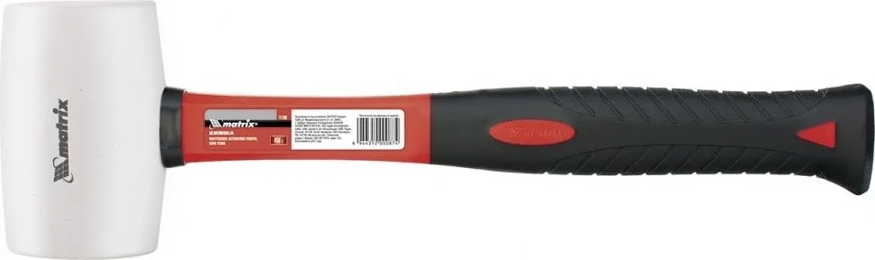 Киянка резин 450г с фиберглас руч Matrix 11196