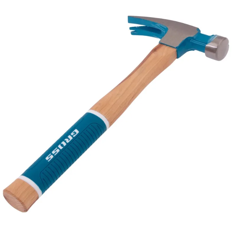 Молоток-гвоздодер,560 г магнит, обрезиненная рукоятка AMERICAN HICKORY GROSS 10419