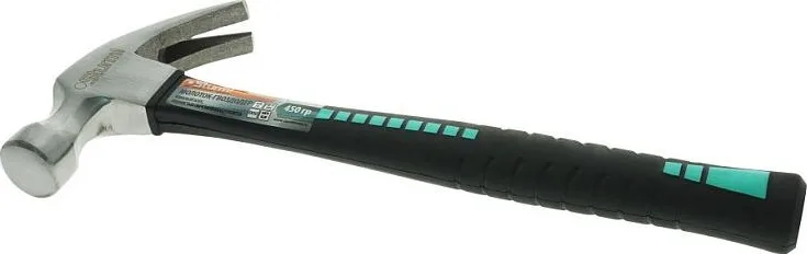 Молоток-гвоздодер 450г кованый Sturm! 1010-62-FR0450