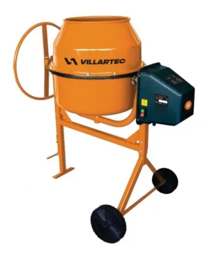 Бетоносмеситель VILLARTEC CM-140Р (100л, полиам.венец)