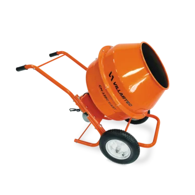Бетоносмеситель VILLARTEC CM-130C CART (мобильный, 130л, чугун.венец)