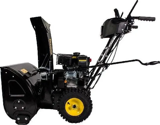 Снегоуборщик бензиновый CHAMPION ST762E (6,5л.с.,61см, скорости 6вперед/2 назад, эл.стартер, фара)