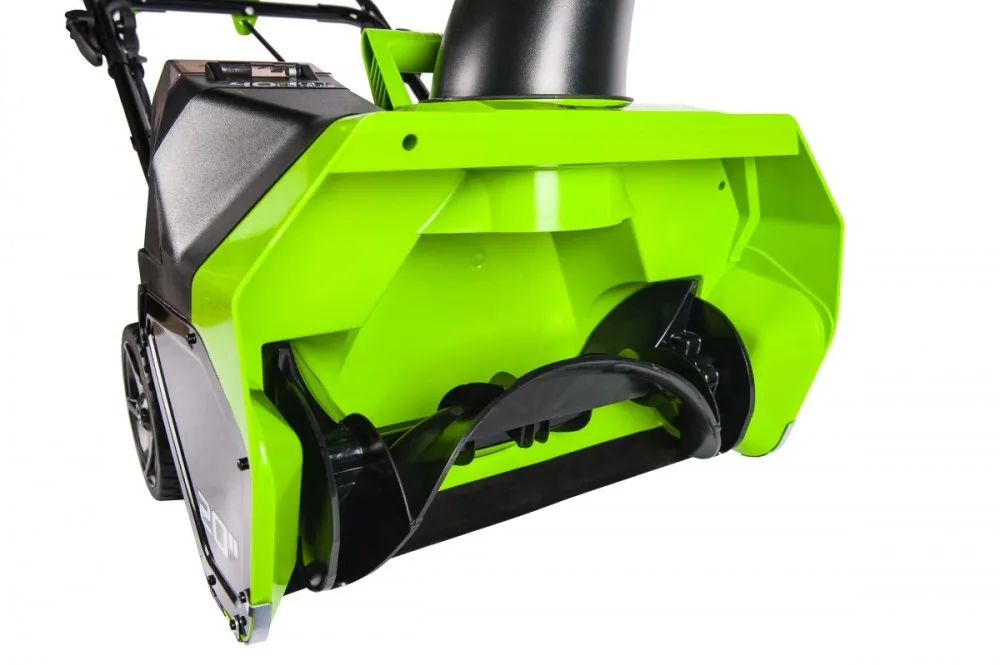 Снегоуборщик GREENWORKS GD40STK5 2600007UG (аккумуляторный, б/щ, 2л.с., 40В, АКБ 1*5Ач, ЗУ)