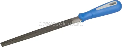 Напильник Зубр полукругл, двухкомп.рук №1, 200мм 1621-20-1