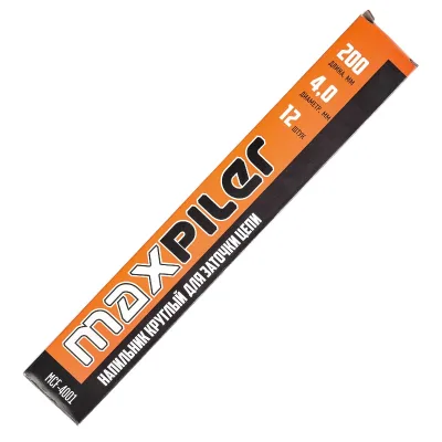 Набор для заточки цепи MAXPILER MFS-4001 (4мм, д/цепей 3/8" и 1/4")