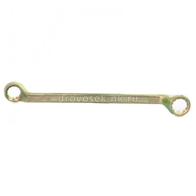 Ключ накидной 17*19мм Желтый цинк Сибртех 14626