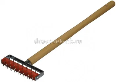 Валик игольчатый 32*150мм металл иглы, ручка 500мм STAYER PROFESSIONAL 0395-15