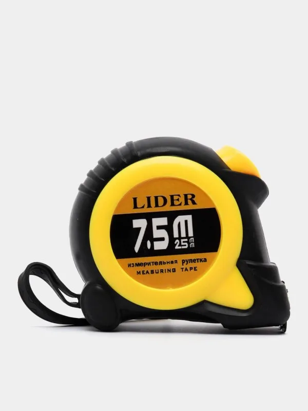 Рулетка 7,5м*25мм LIDER 41301