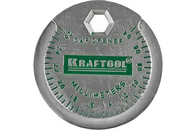 Измеритель зазора свечи KRAFTOOL с градуировкой 0,4-2,6мм 43258