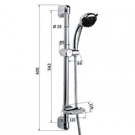 Душевая стойка LEDEME L8012
