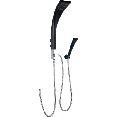 Панель душевая черная LEDEME L2405F