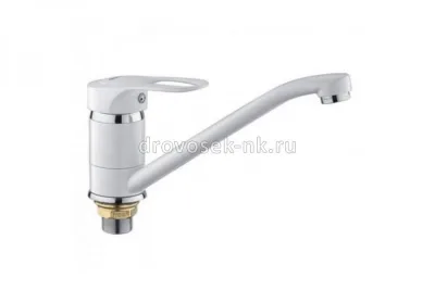 Смеситель для кухни ф40 белый FRAP F4928-12