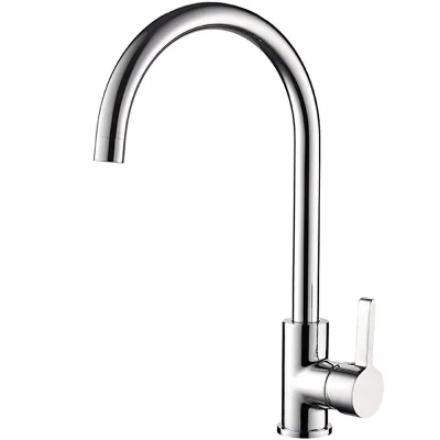 Смеситель для кухни с гайкой, хром LEDEME L4299