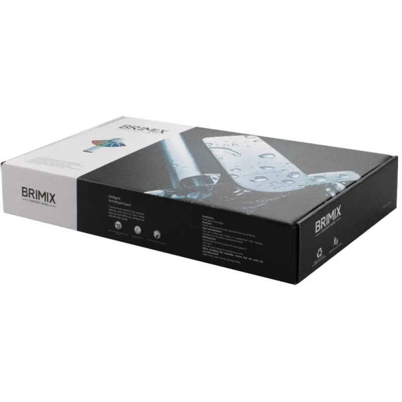 Смеситель д/кухни боковой черный шаровый BRIMEX 1069