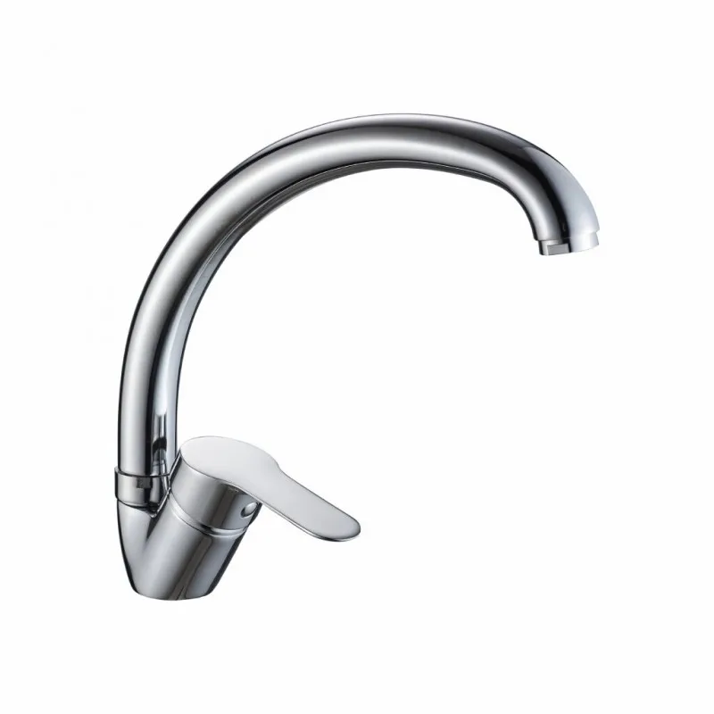 Смеситель д/кухни Leone с высоким изливом, креп.гайка d35 GOTA ROCIO G052410