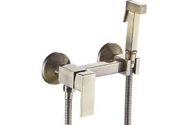 Смеситель гигиен, душ бронза FRAP F7504-4