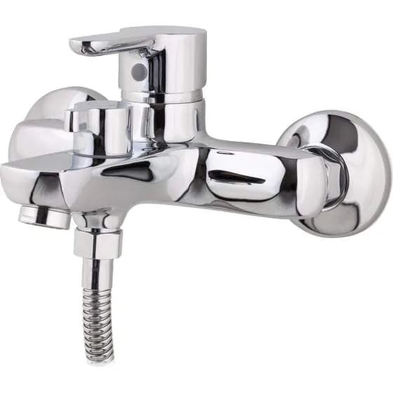 Смеситель для ванны Sanday ф35 картридж,ручка, латунь, темно серый графит 70002-26