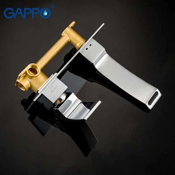 Смеситель GAPPO д/раковины встраеваемый хром G1007-2
