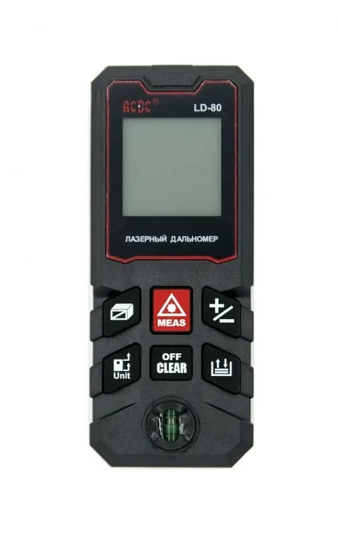 Дальномер лазерный ACDC LD-80 (Дальность 80м, питание ААА）T0152
