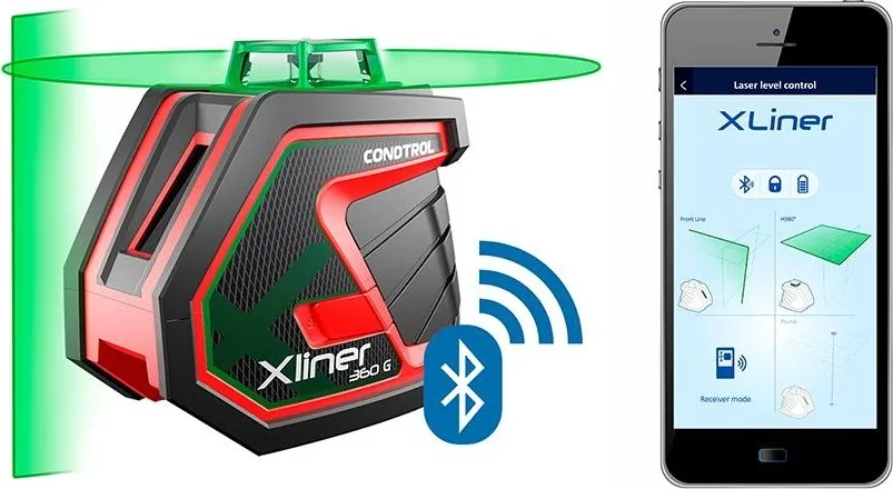 Нивелир лазерный CONDTROL XLiner 360 G 1-2-134