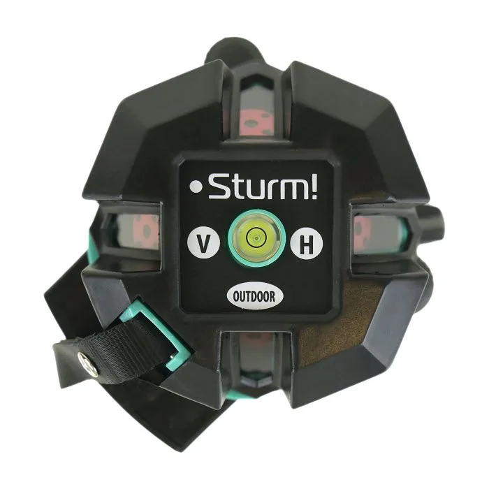 Уровень лазерный Sturm 2 зеленых луча 4010-11-AL