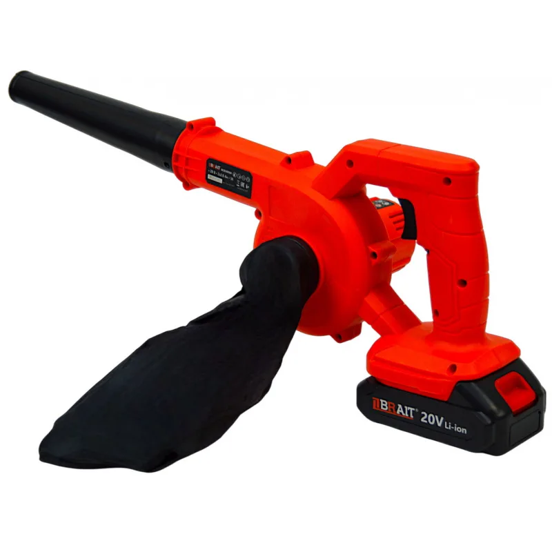 Воздуходувка аккумуляторная BRAIT BCVB40-4PU-2 PRO ( (2x20В,2АКБ,2x4.0Ач)