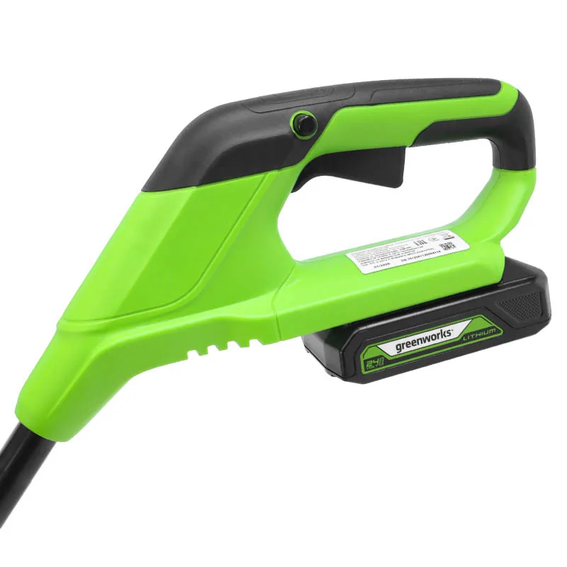 Триммер акк. GreenWorks G24LT25K2 (24V,25 см,1*2Ач и ЗУ) 2107207SA
