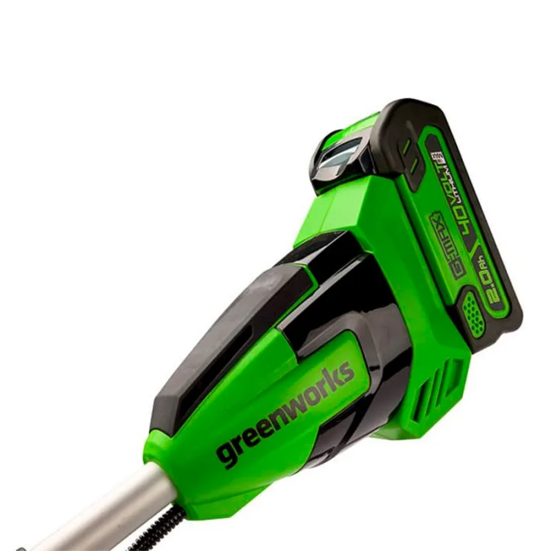 Триммер аккумуляторный Greenworks GD40BCBk4 (40В, 40см, 1*4Ач и ЗУ, нож) 2105707UB