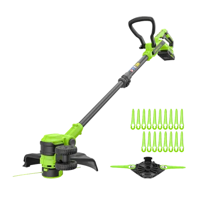 Триммер акк Greenworks ST3002A3 (30см, б/щ,24В, без АКБ и ЗУ)