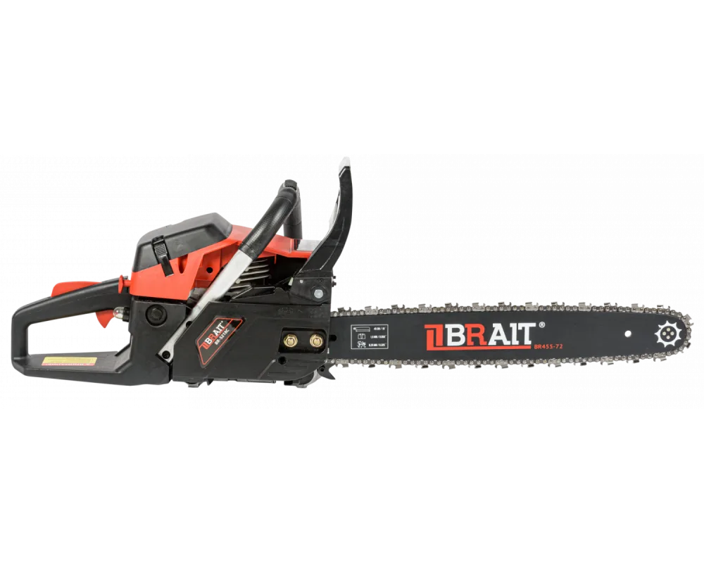 Бензопила BRAIT BR 52-18C ("18" 0,325 1,5 72зв 3,3л.с., легкий пуск)