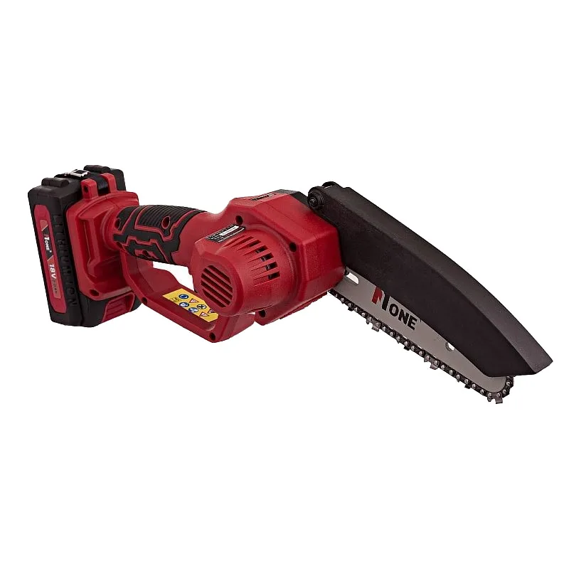 Пила цепная акк Number One ECS18/2.0-PRO (18V,2акк,2,0Ач,З/У,36зв,15см шина)
