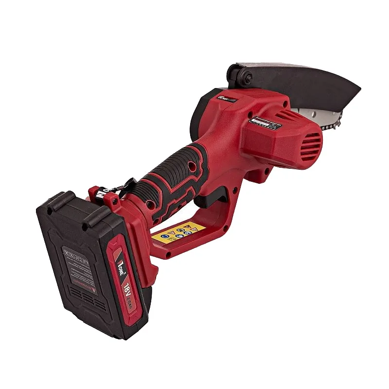 Пила цепная акк Number One ECS18/2.0-PRO (18V,2акк,2,0Ач,З/У,36зв,15см шина)