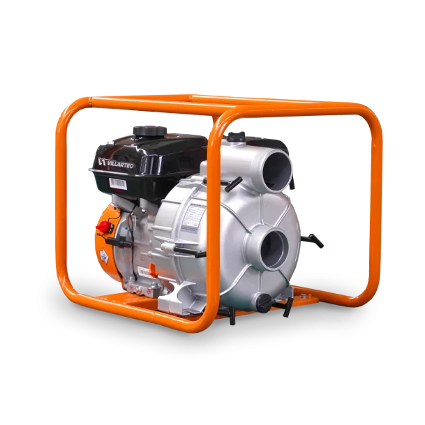 Мотопомпа Villartec PTB88 (7л.с., грязная вода, d80)