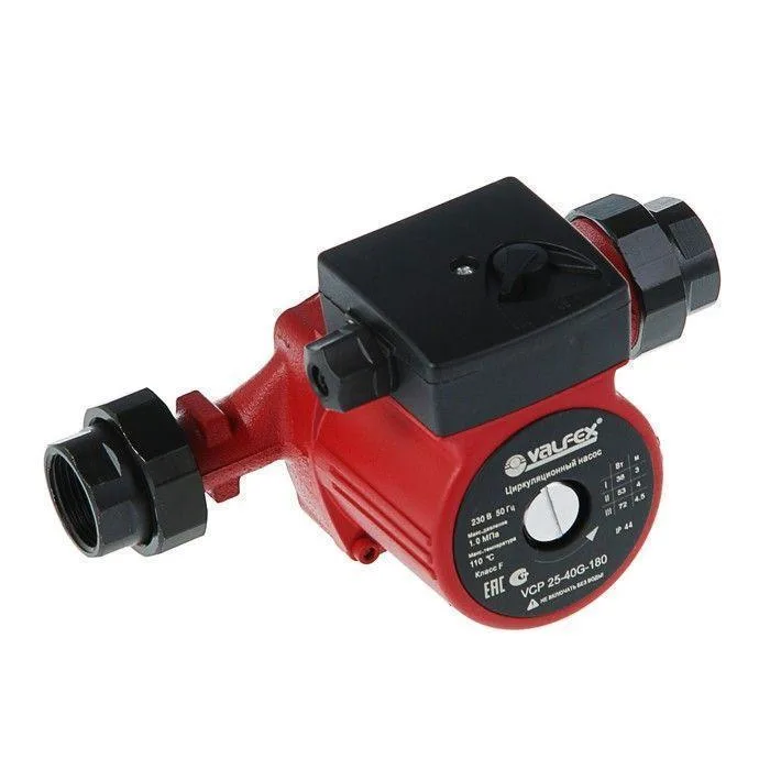 Насос циркуляционный VALFEX VCP 32-60G 180мм (с гайками)