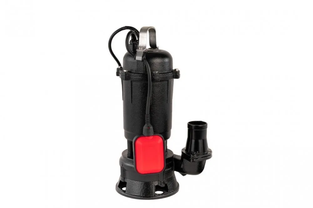 Насос фекальный P.I.T. PSW1100/18-W (1100Вт, с ножнапор 18м, производ-ть 10,5 кб.м/ч,чугун)